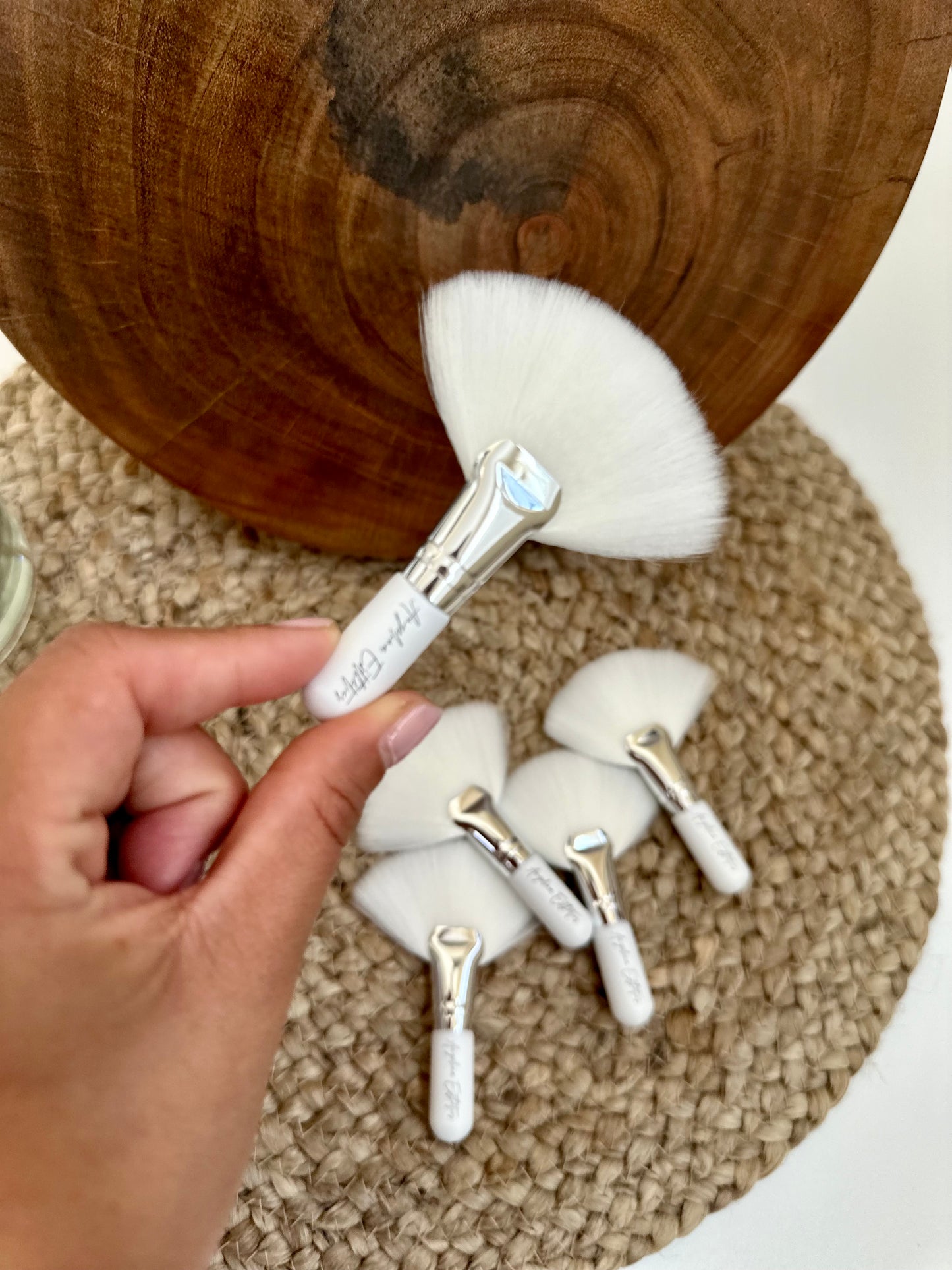 (2) Mini Esthetics Facial Brushes