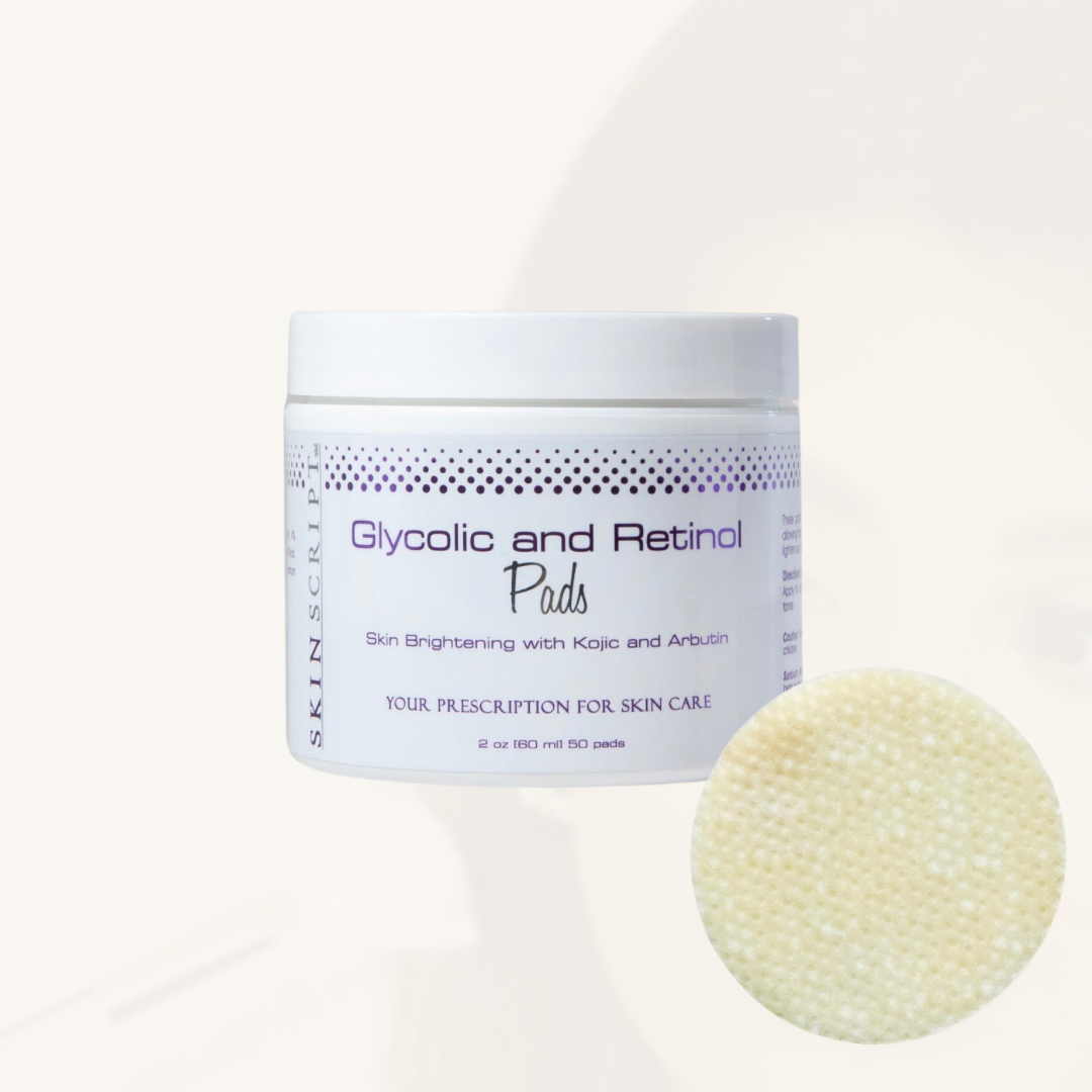 Skin Script Glycolic and Retinol Pads